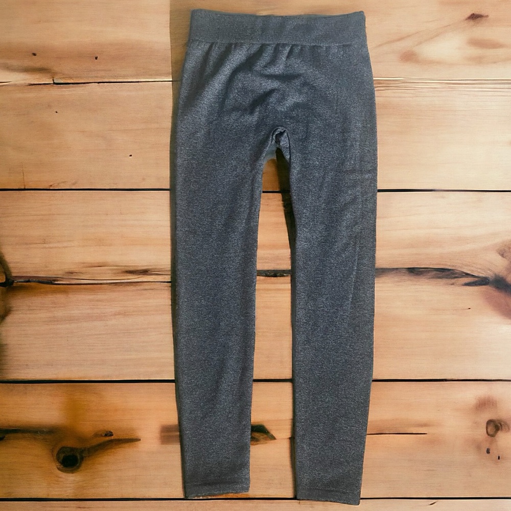 Women’s Cozy Dark Gray Polyester Legging size S/M
